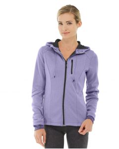 Phoebe Zipper Sweatshirt-L-Purple